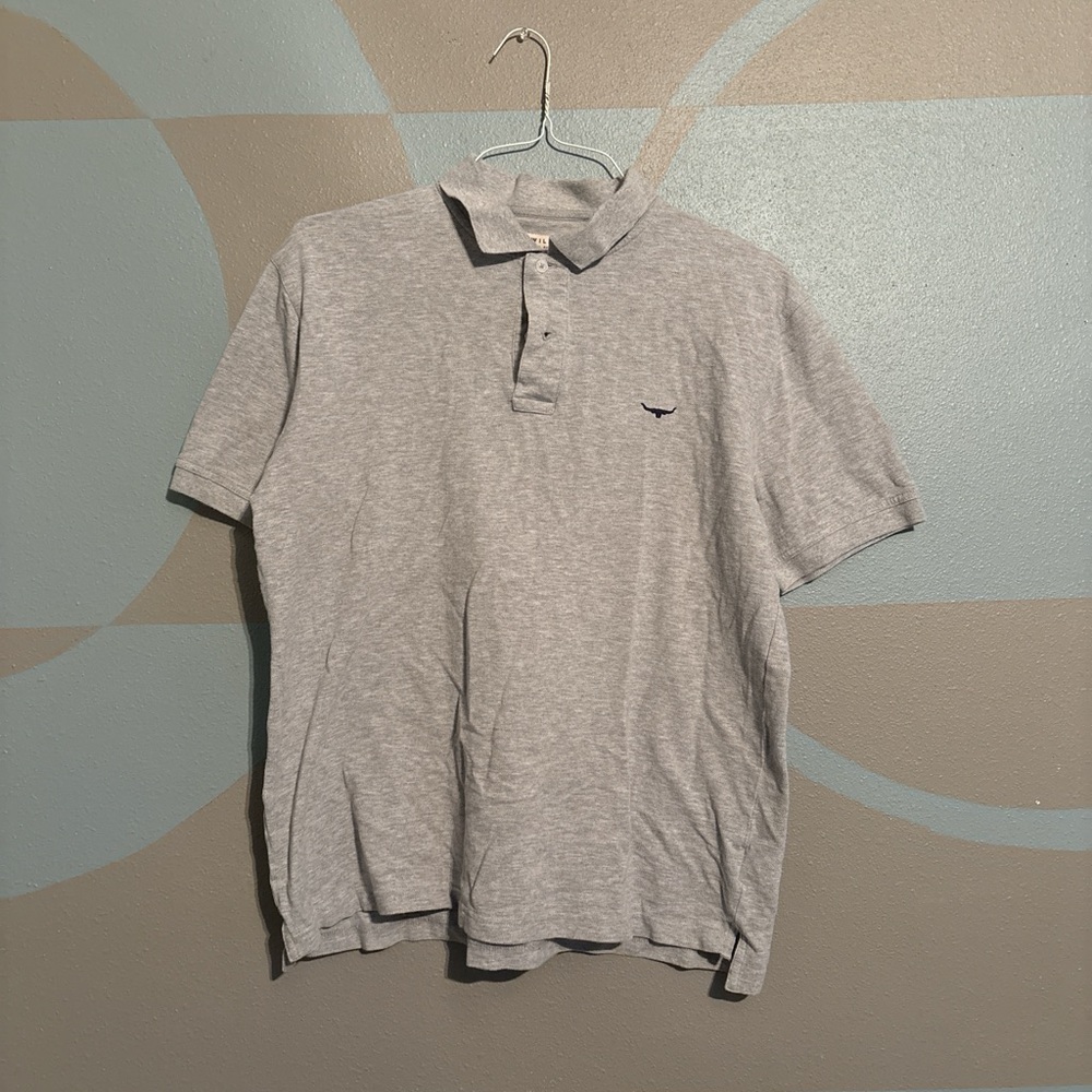 R.M. Williams Light Gray Polo Shirt